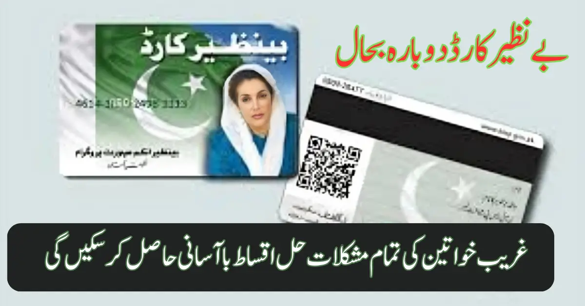 8171 Benazir Card